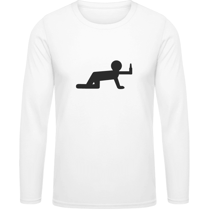 Drunk Man Long Sleeve Shirt 0 image