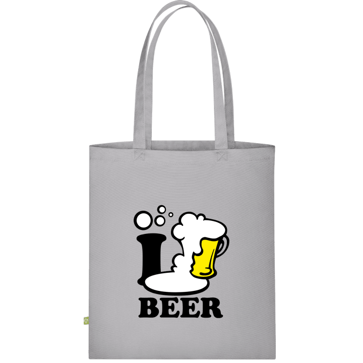 I Love Beer Stoffen tas contain pic