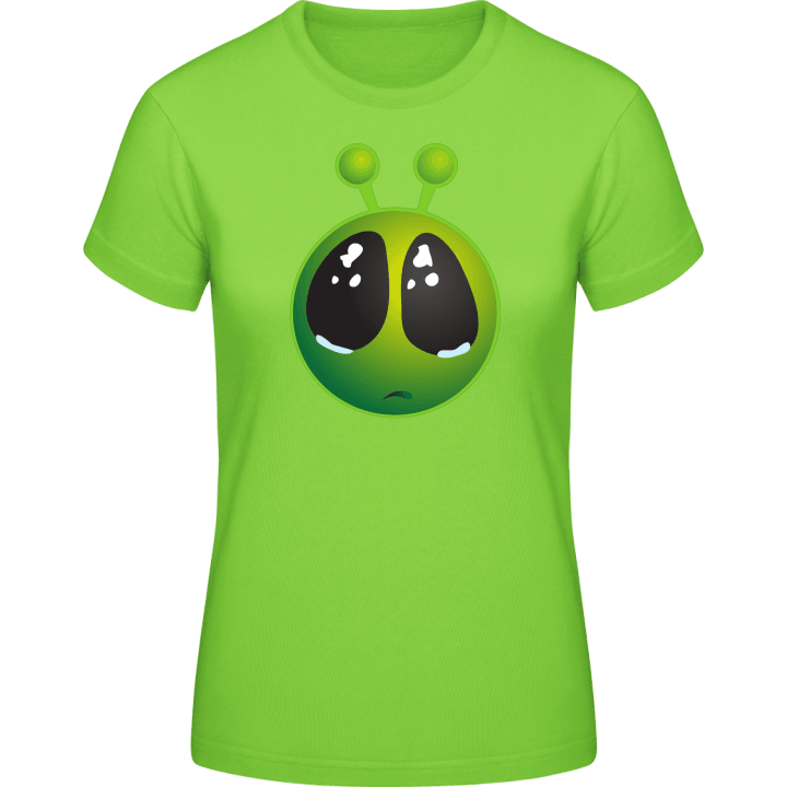 Alien Smiley T-shirt för kvinnor 0 image