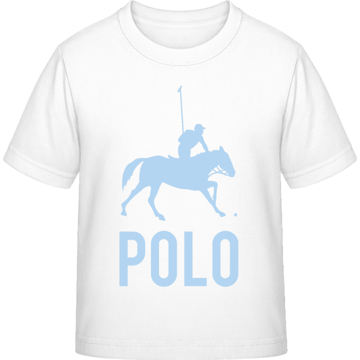Polo Player T-shirt för barn contain pic