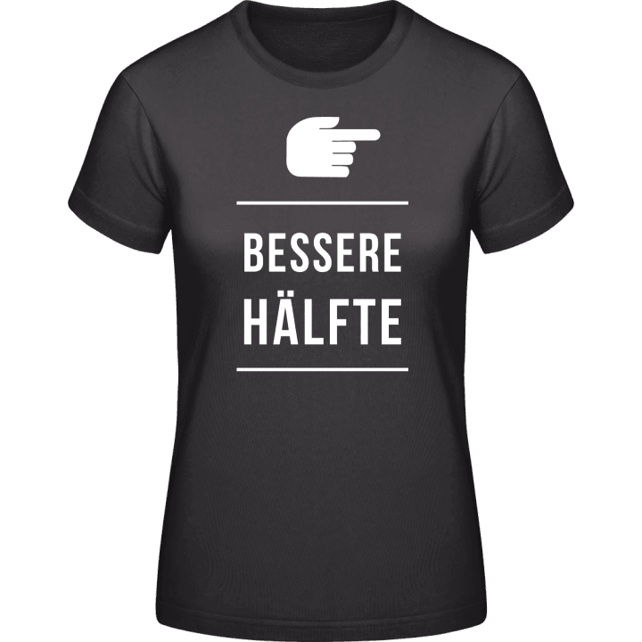 Bessere Hälfte Rechts T-skjorte for kvinner 0 image
