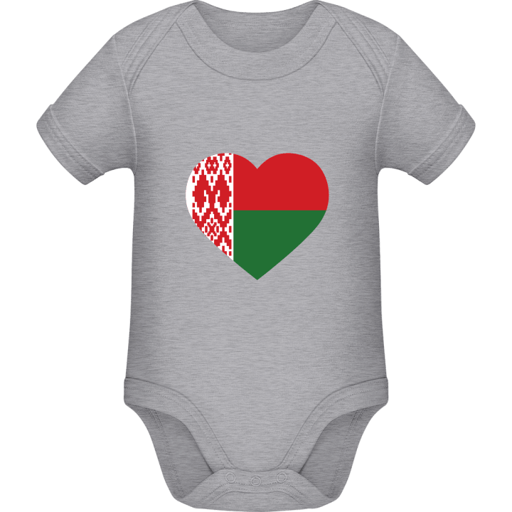 Belarus Heart Flag Baby Strampler contain pic