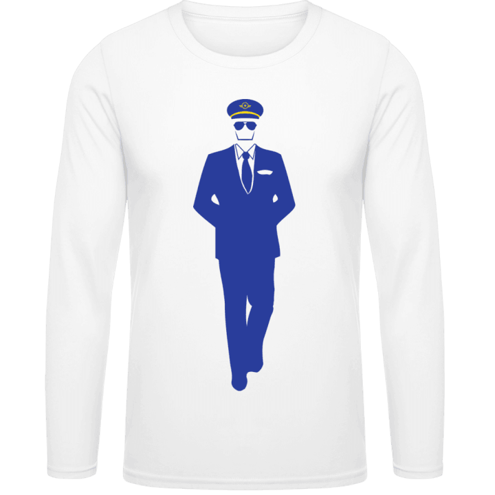 Pilot Silhouette Long Sleeve Shirt contain pic