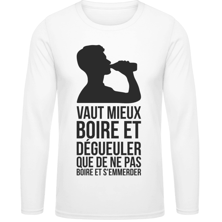 Vaut Mieux Boire Et Dégueuler Långärmad skjorta contain pic