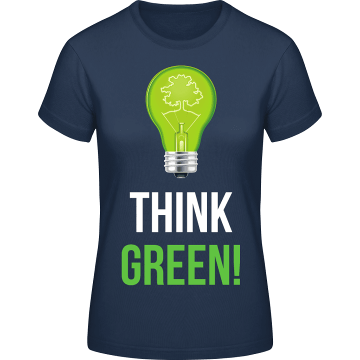 Think Green Logo T-shirt för kvinnor 0 image