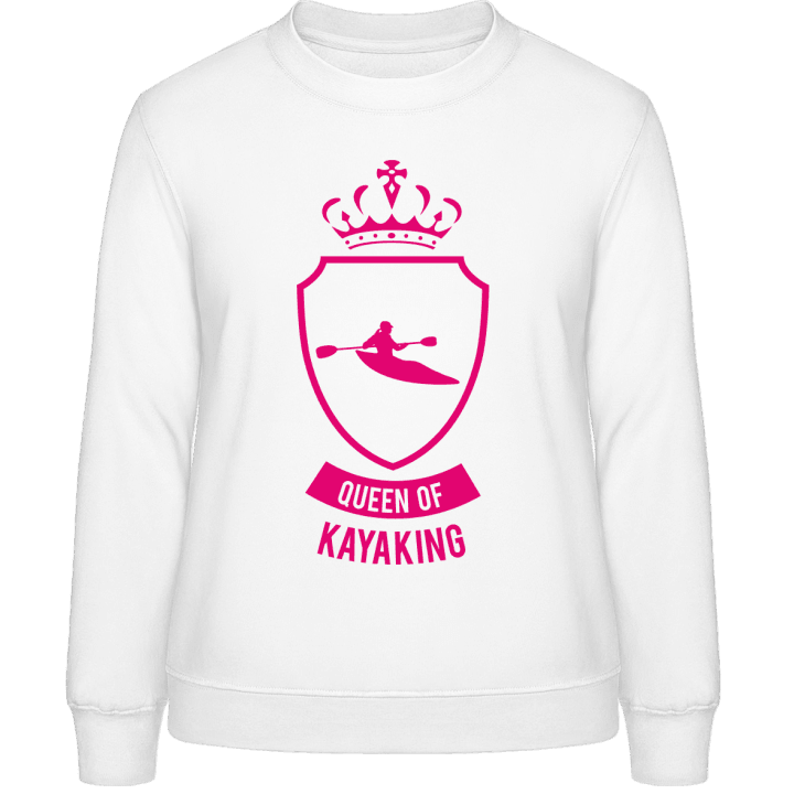 Queen Of Kayaking Frauen Sweatshirt contain pic