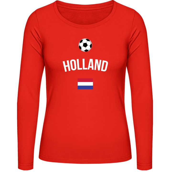 Holland Fan Frauen Langarmshirt contain pic