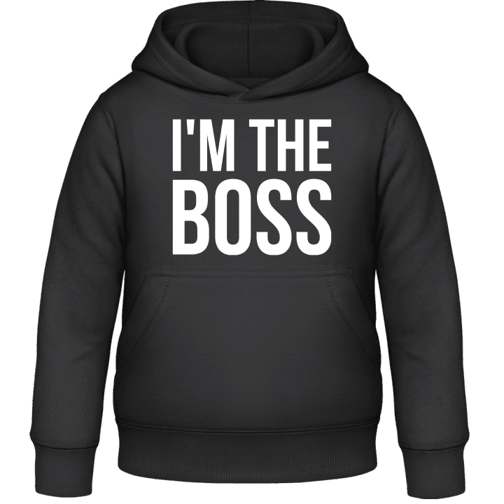 I'm The Boss Barn Hoodie contain pic