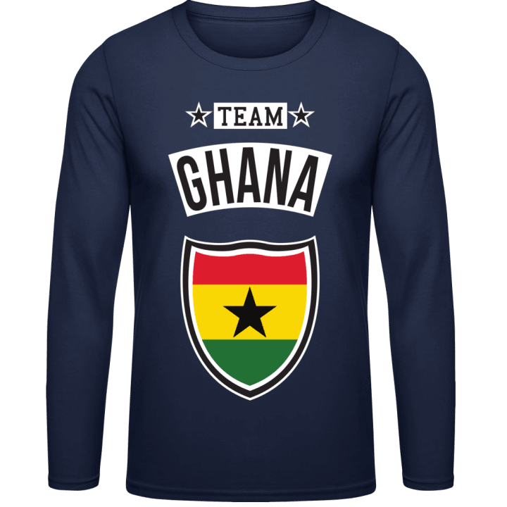Team Ghana Langarmshirt contain pic