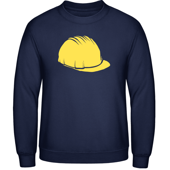Construction Worker Helmet Sweatshirt contain pic