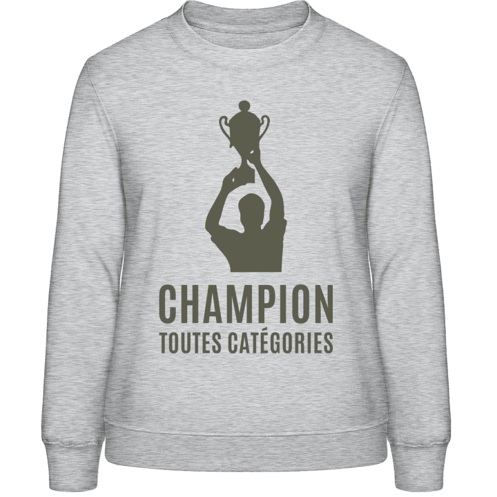 Champion toutes catégories Frauen Sweatshirt contain pic