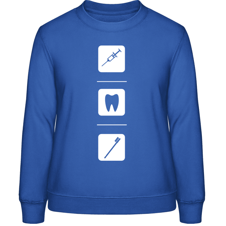 Dentist Tools Sweatshirt för kvinnor contain pic