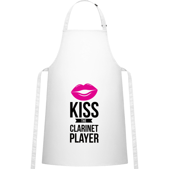 Kiss The Clarinet Player Kitchen Apron contain pic