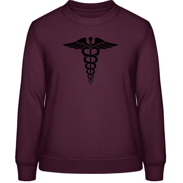 Caduceus Medical Corps Sweatshirt för kvinnor contain pic