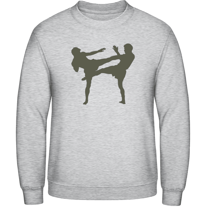 Kickboxing Sillouette Sweatshirt 0 image