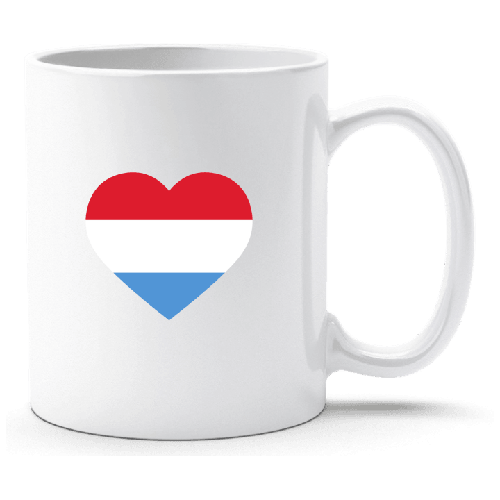 Netherlands Heart Flag Cup contain pic