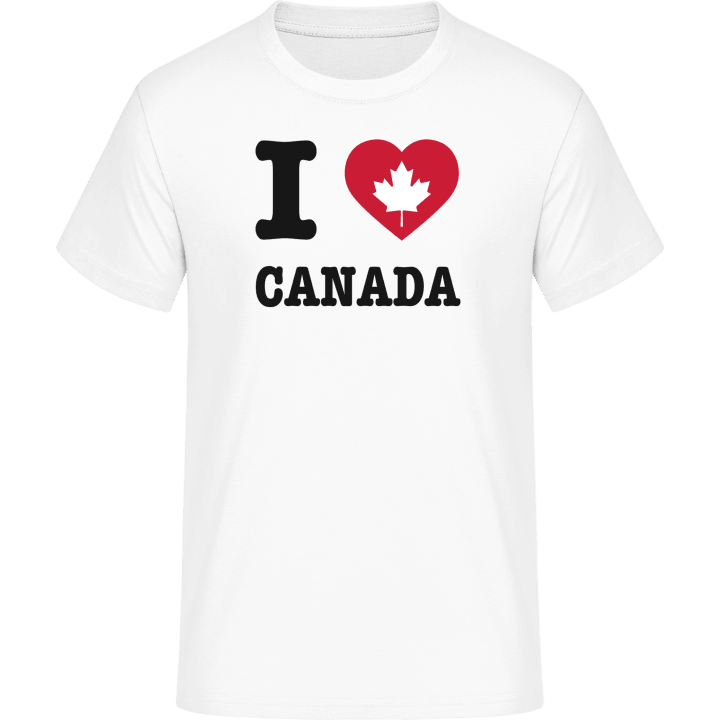 I Love Canada T-skjorte contain pic