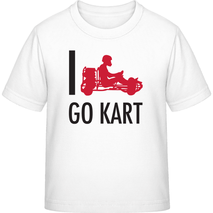 I Love Go Kart Kinder T-Shirt 0 image
