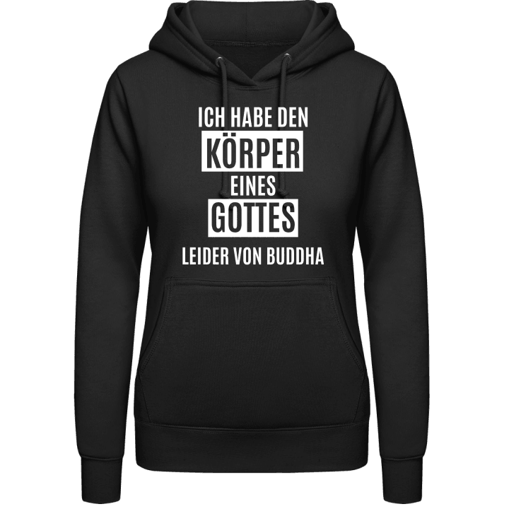 Never Give Up To Be Yourself Hoodie för kvinnor 0 image