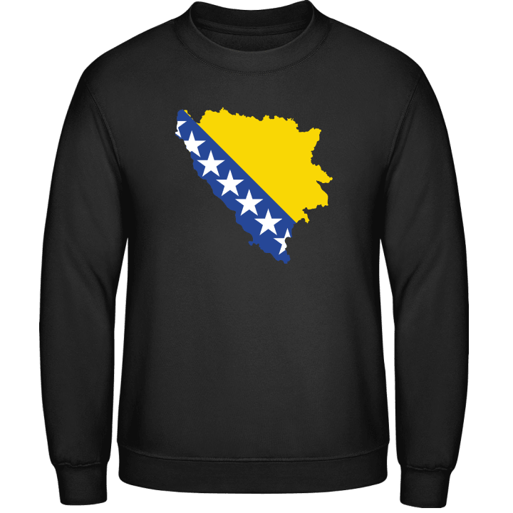 Bosnien Landkarte Sweatshirt 0 image