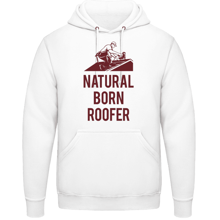 Natural Born Roofer Felpa con cappuccio contain pic