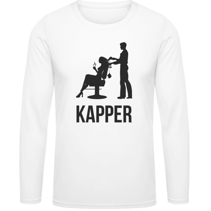 Kapper Logo Shirt met lange mouwen contain pic