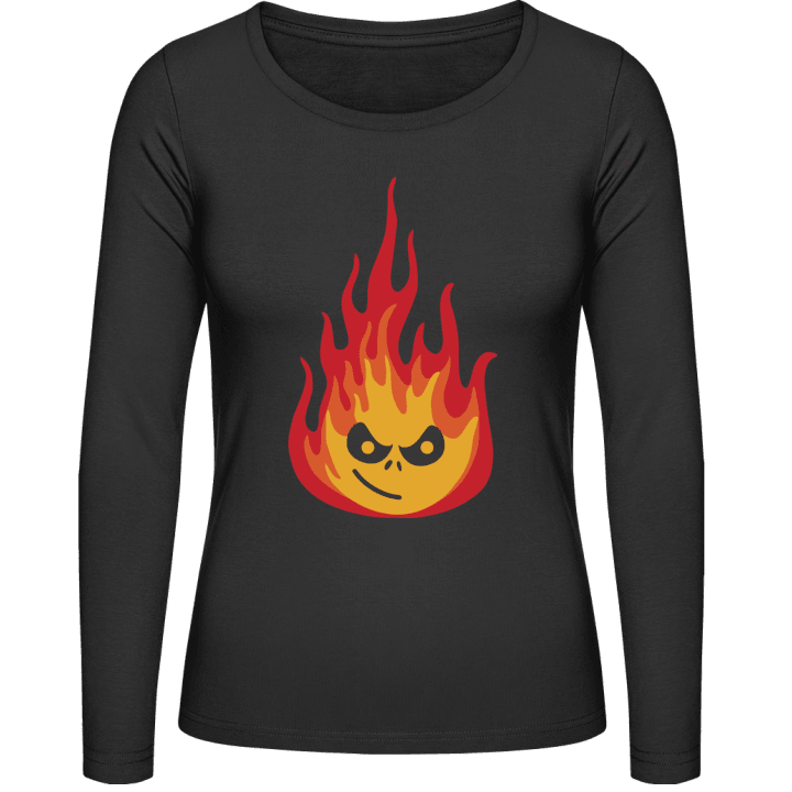 Fire Character Women long Sleeve Shirt 0 image