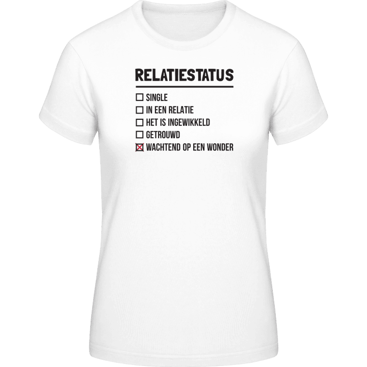 Relatiestatus T-shirt för kvinnor 0 image