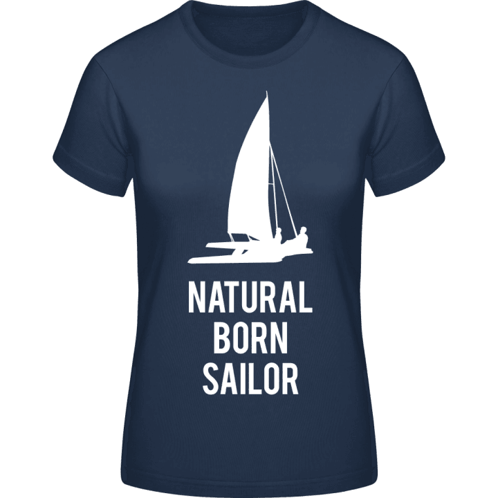 Natural Born Catamaran Sailor Women T-Shirt contain pic
