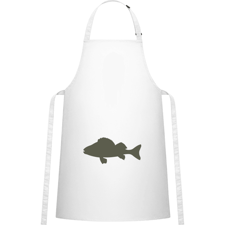 Perch Fish Silhouette Delantal de cocina 0 image