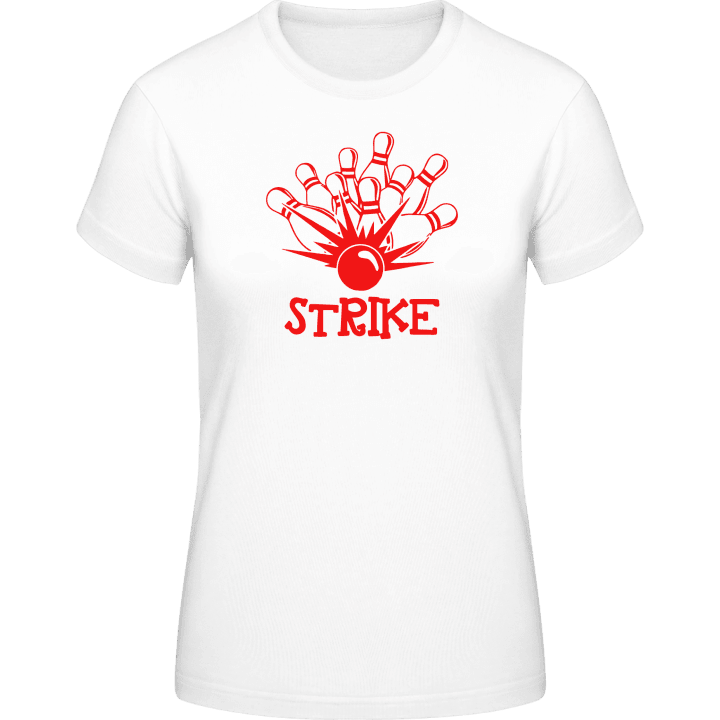 Bowling Strike T-shirt til kvinder 0 image