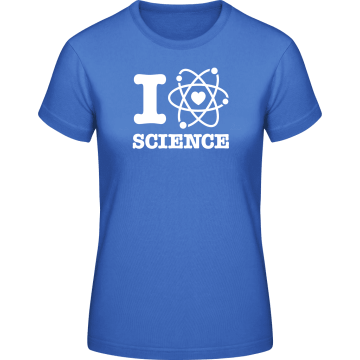 I Love Science T-shirt til kvinder 0 image