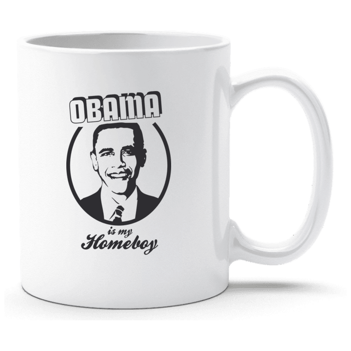 Obama Is My Homeboy Cup contain pic