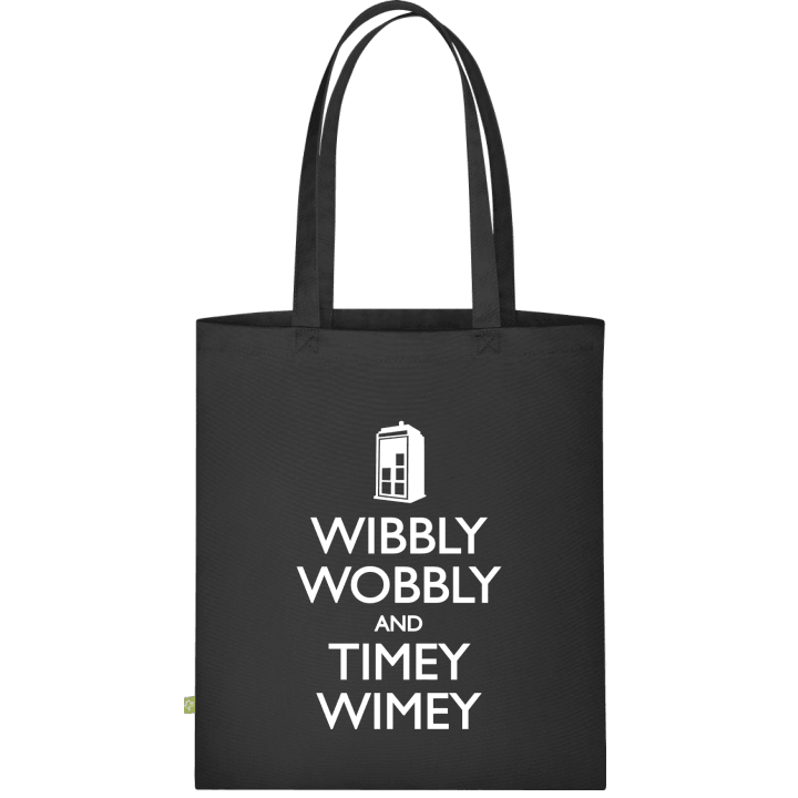 Wibbly Wobbly and Timey Wimey Stofftasche 0 image