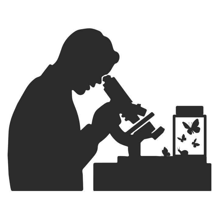 Biologist Silhouette Stofftasche 0 image