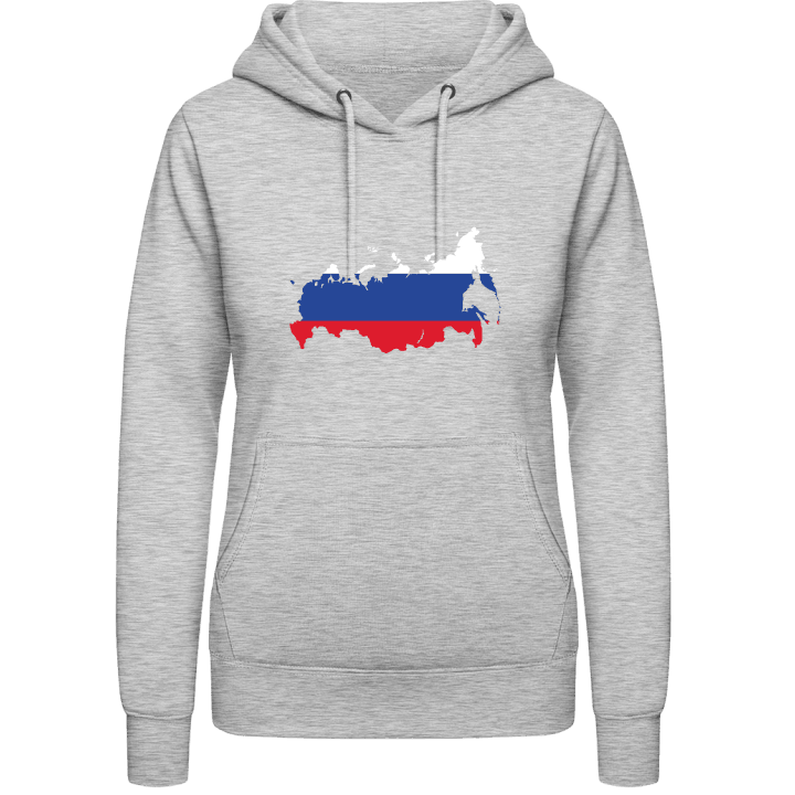 Russia Map Felpa con cappuccio da donna contain pic