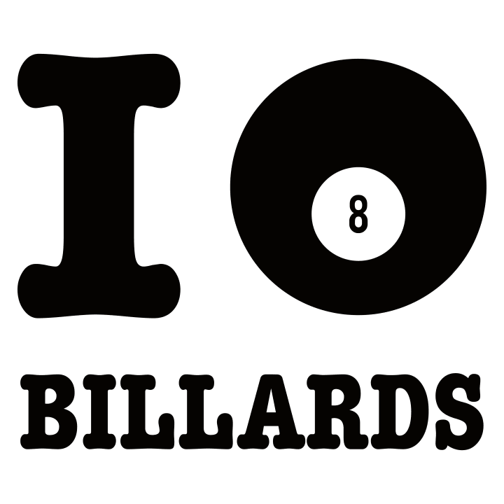 I Heart Billiards Camiseta de mujer 0 image