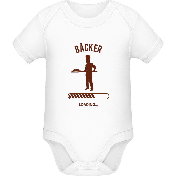 Bäcker Loading Baby romper kostym contain pic