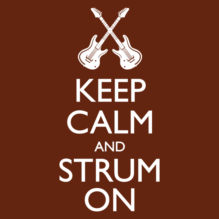 Keep Calm And Strum On Maglietta 0 image