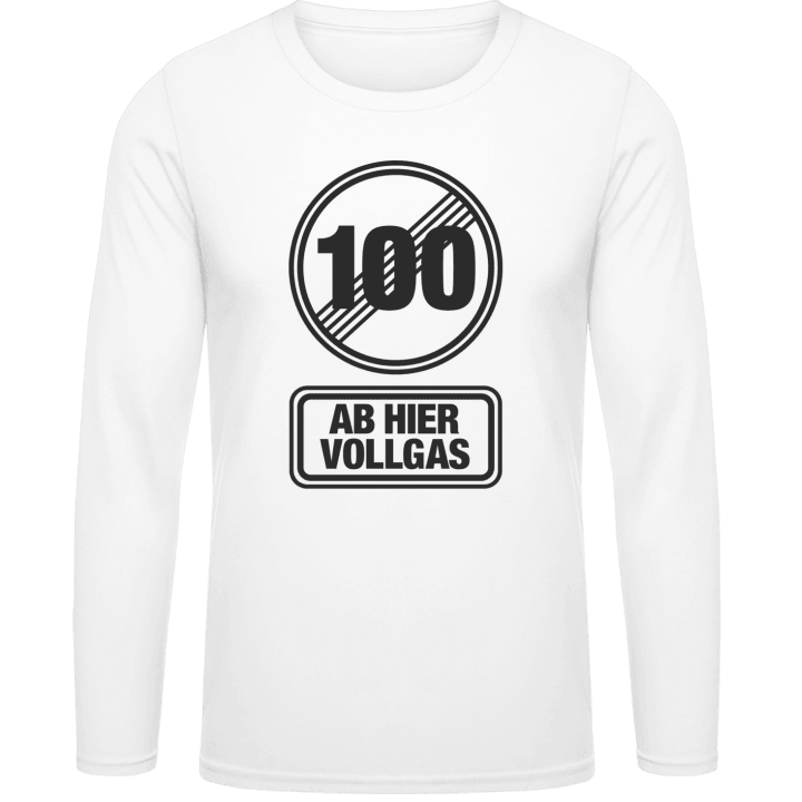 100 Ab Hier Vollgas T-shirt à manches longues 0 image