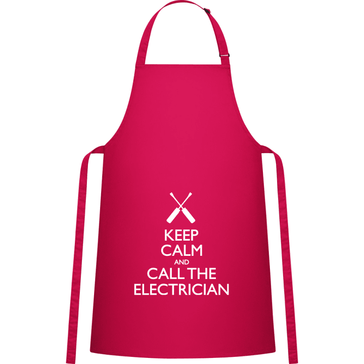 Keep Calm And Call The Electrician Delantal de cocina contain pic