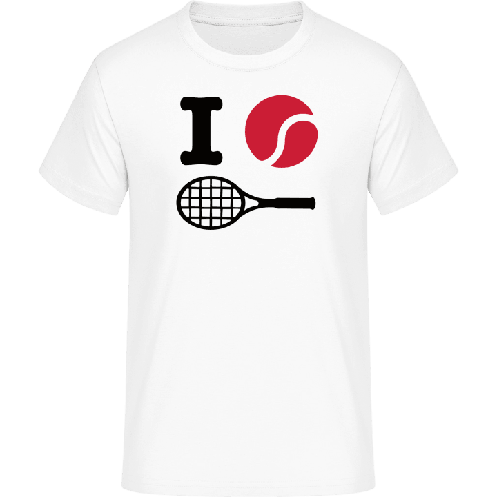 I Heart Tennis T-skjorte contain pic