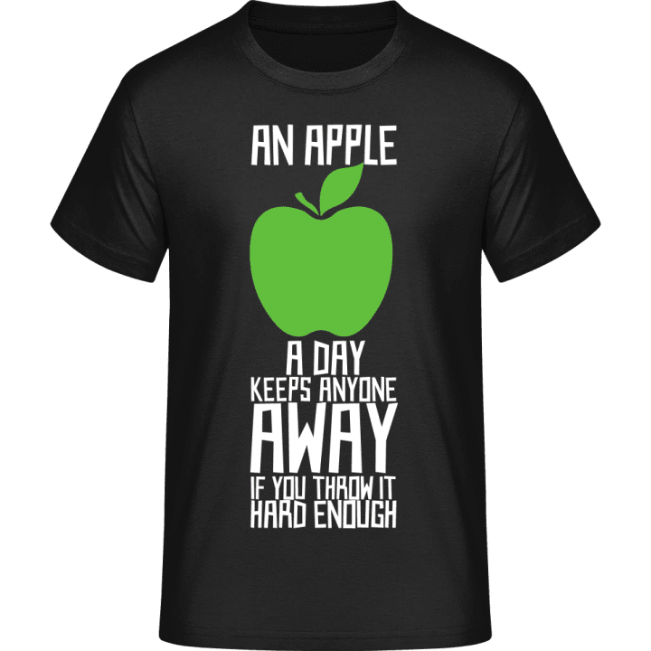 An Apple A Day Keeps Anyone Away T-paita 0 image