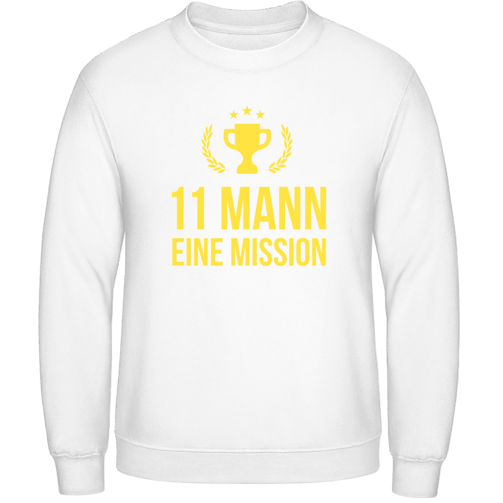 11 Mann eine Mission Sweatshirt contain pic
