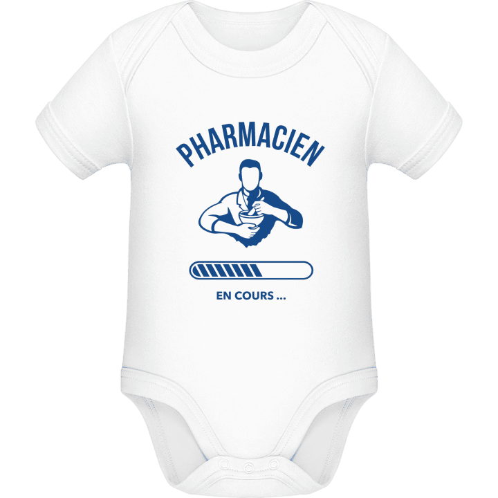 Pharmacien en cours Baby Romper contain pic
