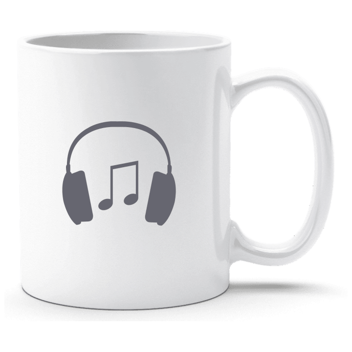Headphones with Music Note Taza contain pic