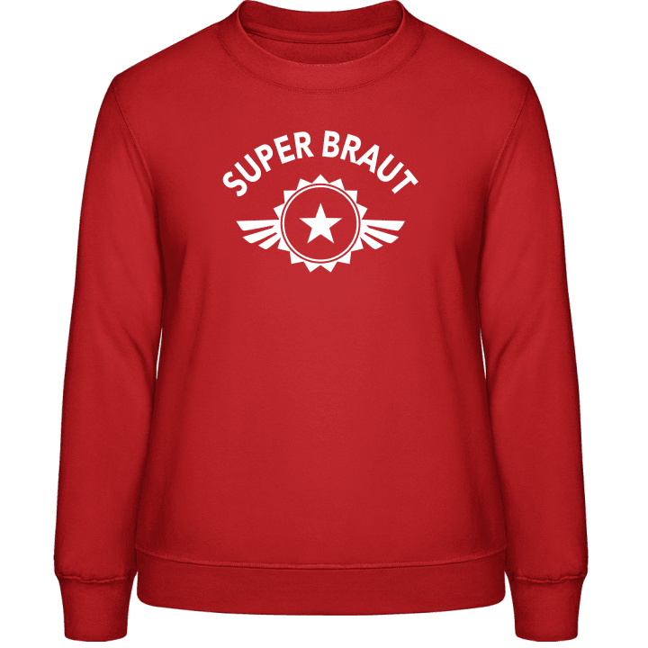 Super Braut Women Sweatshirt contain pic
