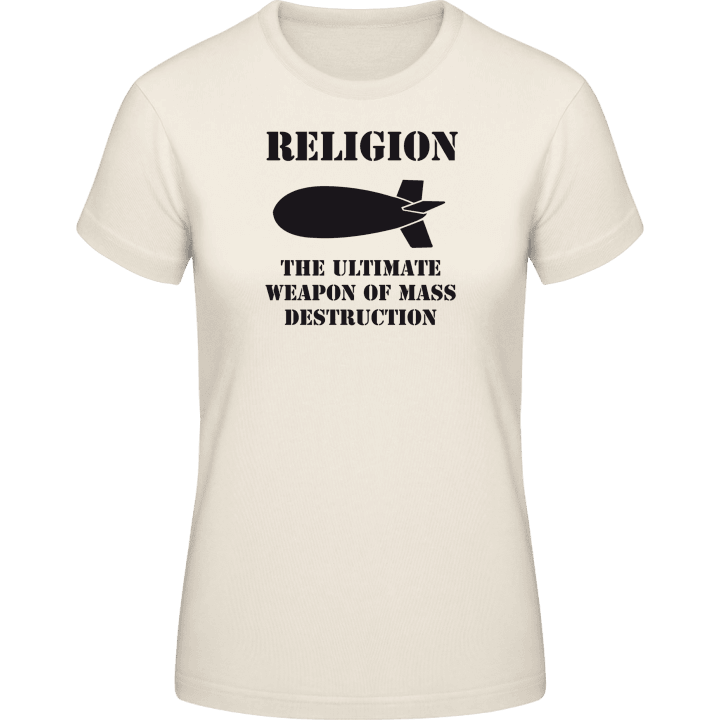 Religion T-skjorte for kvinner contain pic