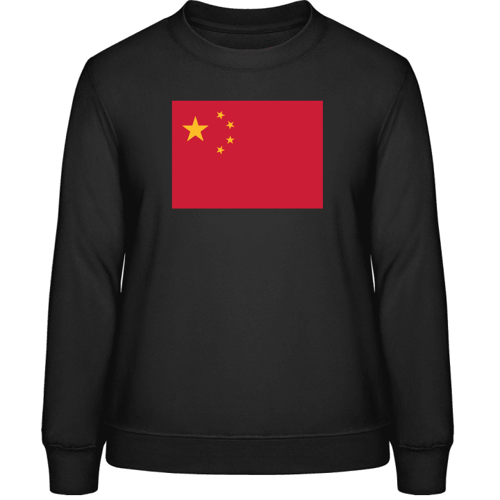 China Flag Felpa donna contain pic