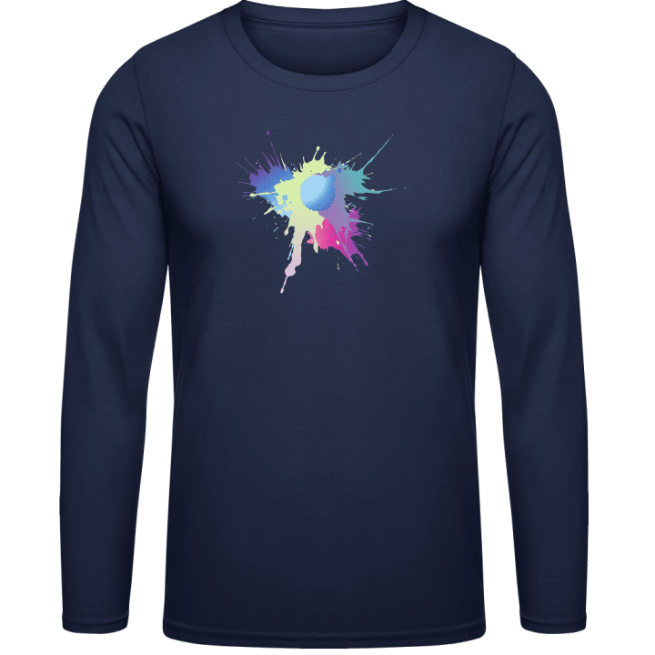 Splash Art Shirt met lange mouwen 0 image